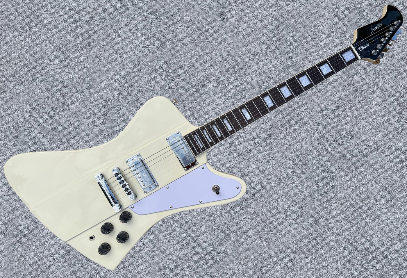 Promotion!NEW Firefly FFDB Electric Guitar (Off White Color)