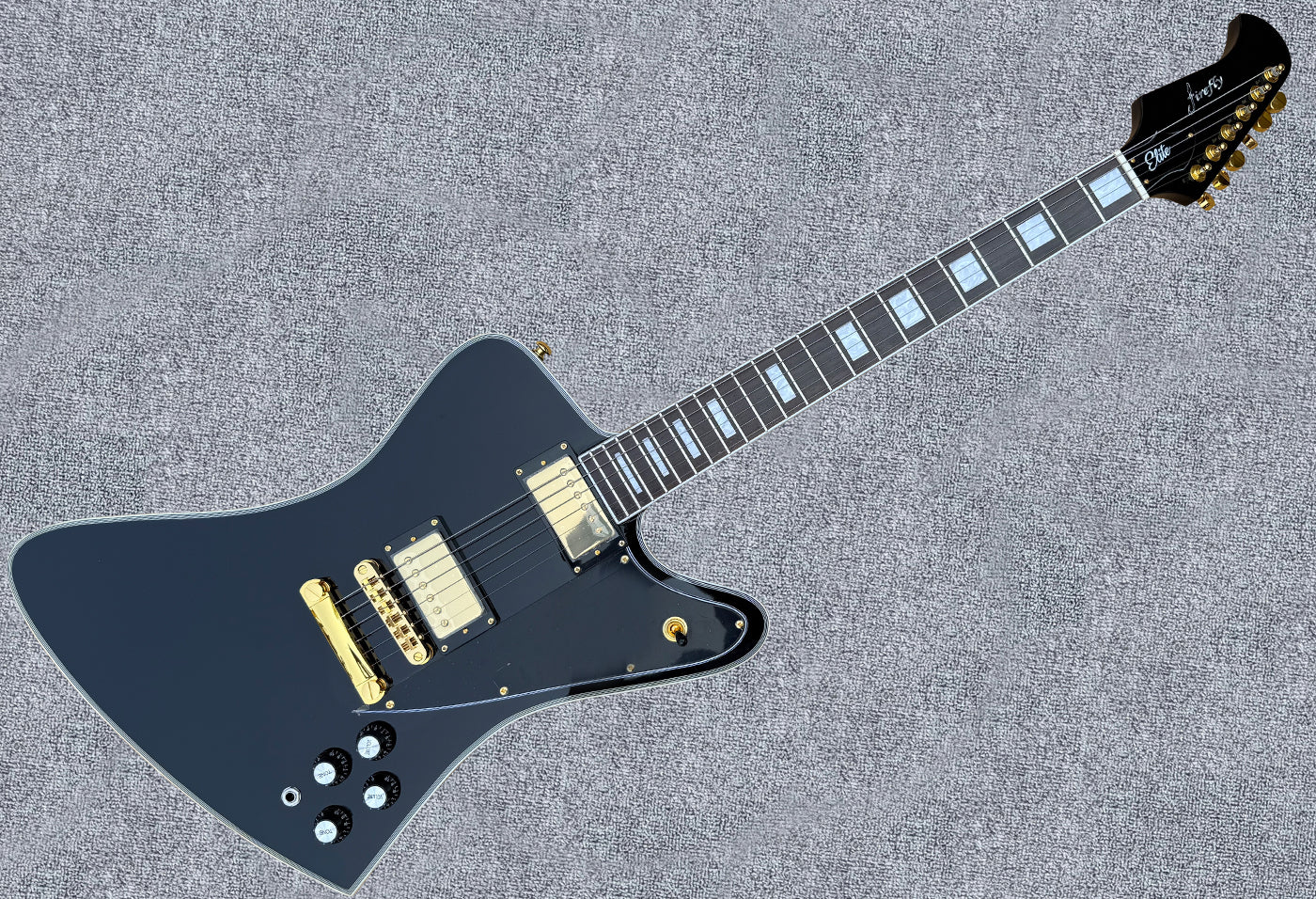 Promotion!NEW Firefly FFDB Electric Guitar (Black Color)