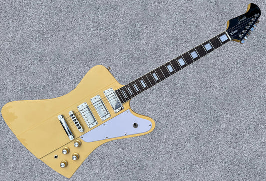 Promotion!NEW Firefly 3 Pickups FFDB Electric Guitar (Cream Color)