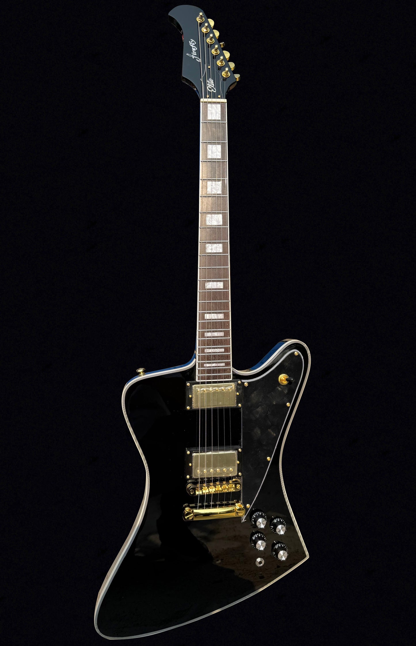 Promotion!NEW Firefly FFDB Electric Guitar (Black Color)