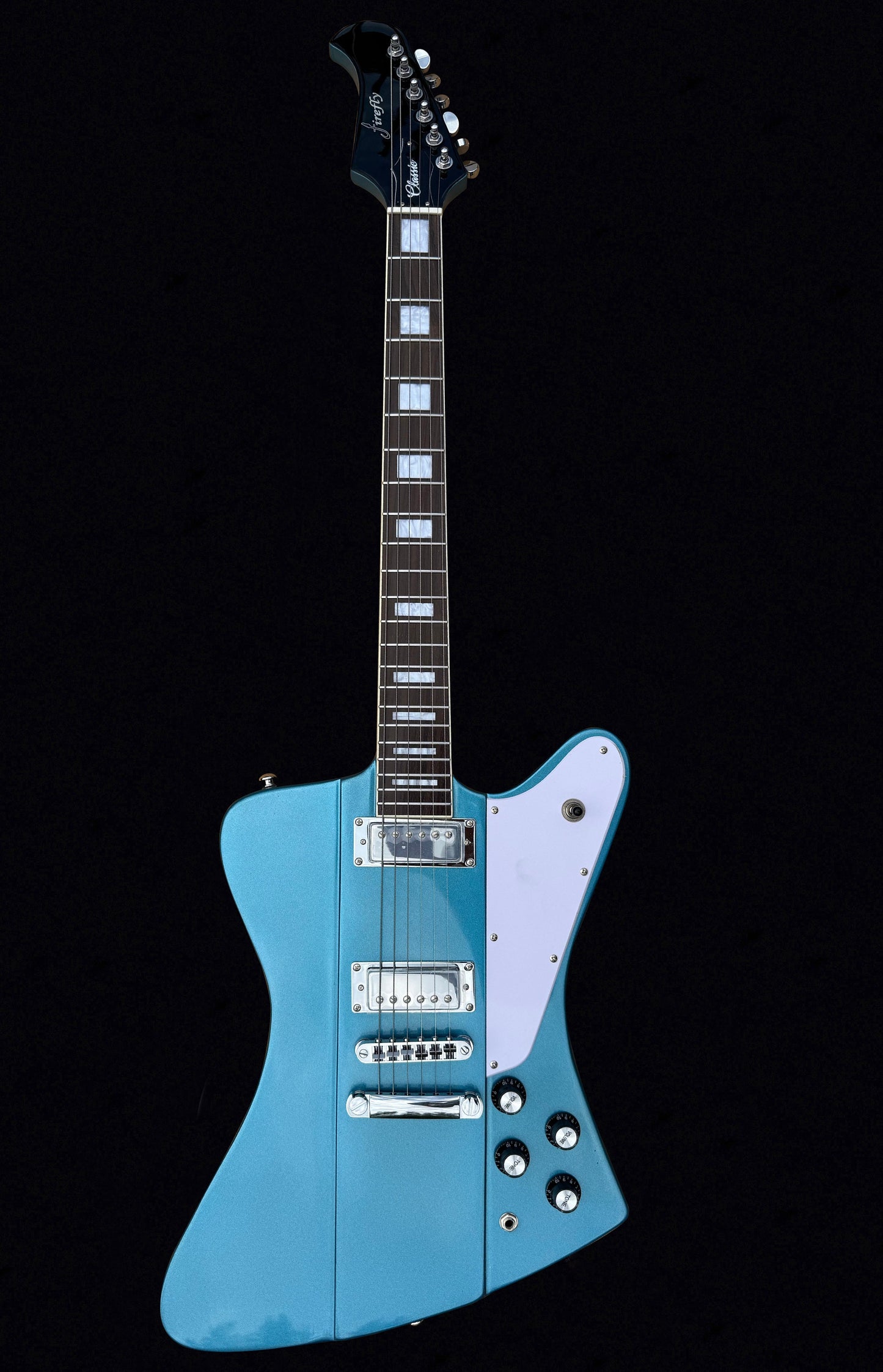 Promotion!NEW Firefly FFDB Electric Guitar (Metallic Blue Color)