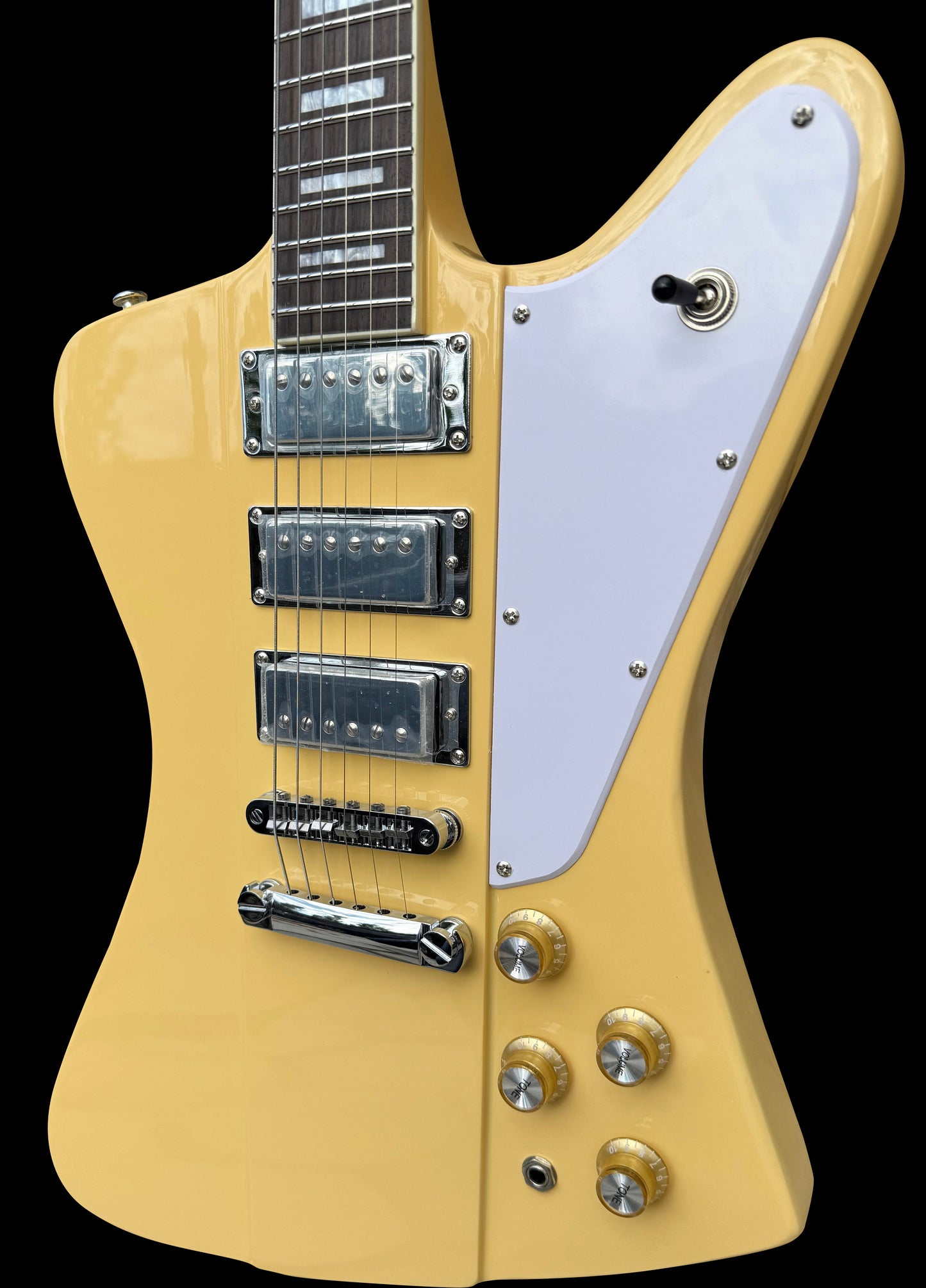 Promotion!NEW Firefly 3 Pickups FFDB Electric Guitar (Cream Color)