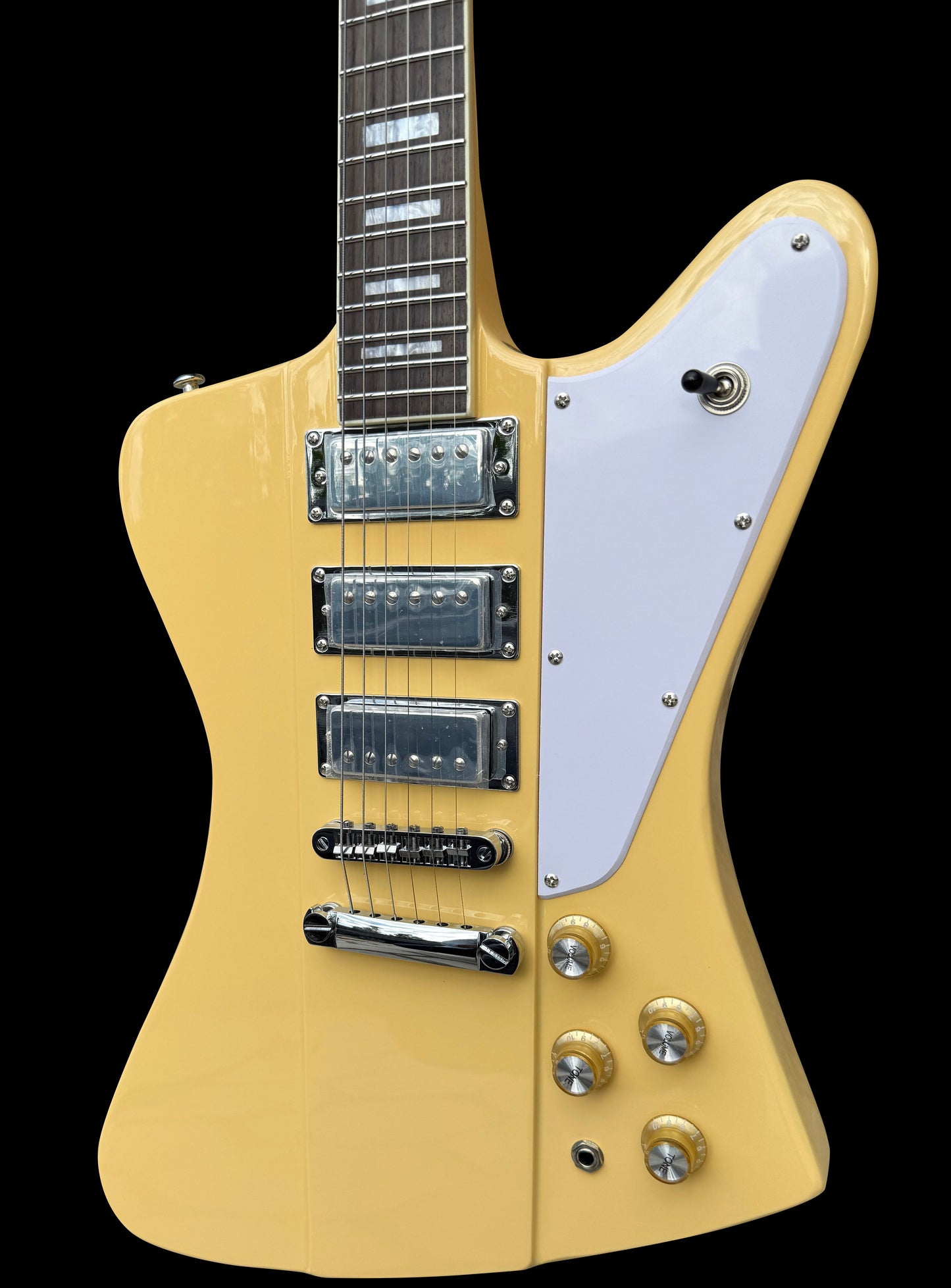 Promotion!NEW Firefly 3 Pickups FFDB Electric Guitar (Cream Color)