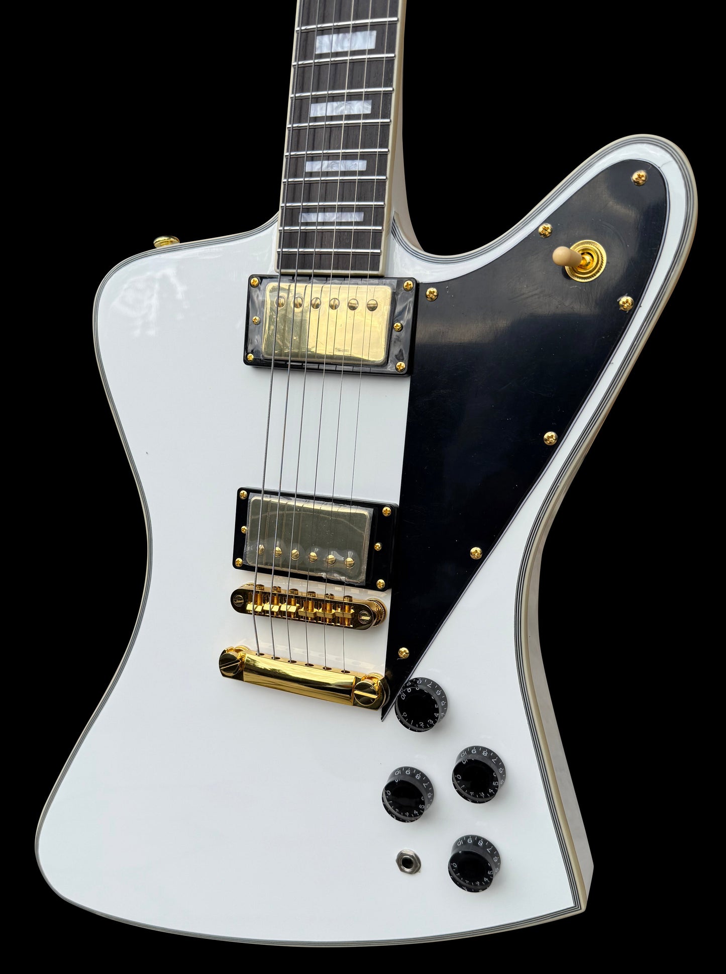 Promotion!NEW Firefly FFDB Electric Guitar (White Color)