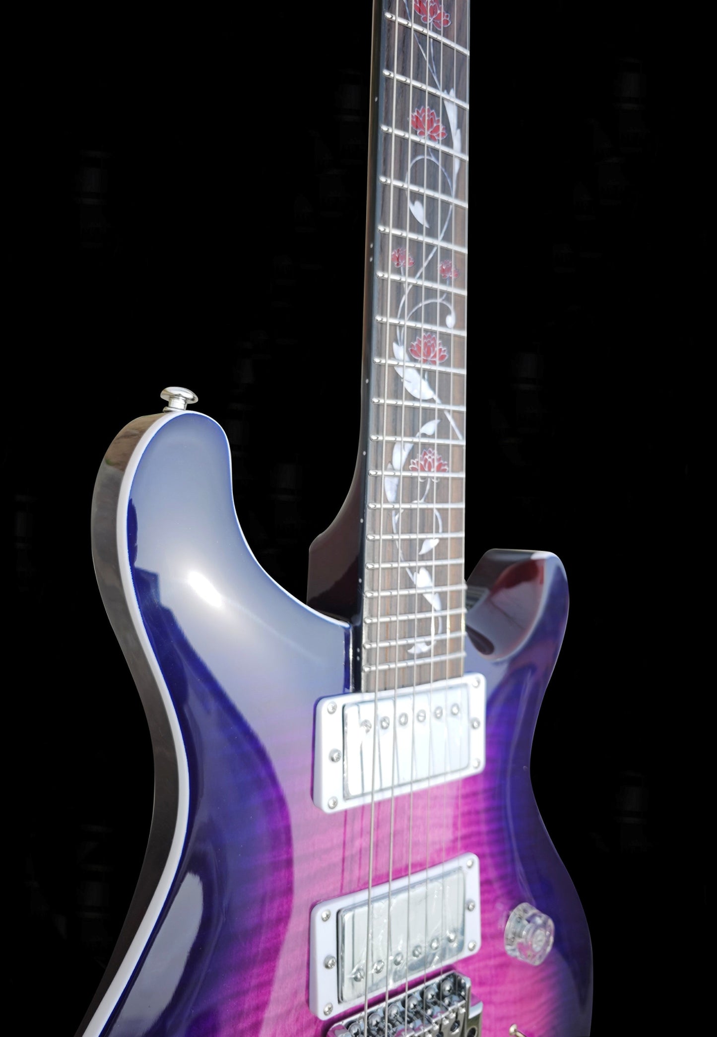 Firefly FFPR Guitar With Lotus Inlay (Purple Color )