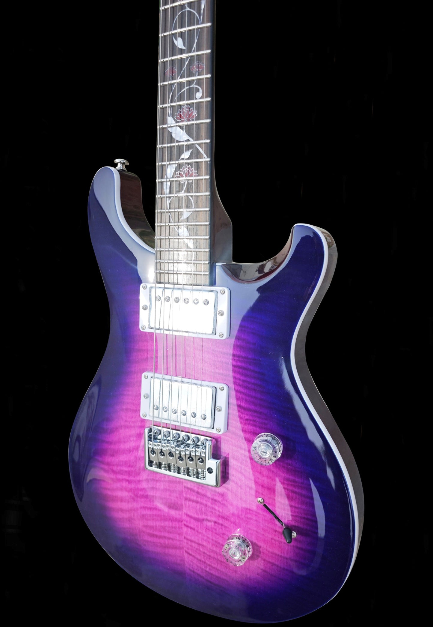 Firefly FFPR Guitar With Lotus Inlay (Purple Color )