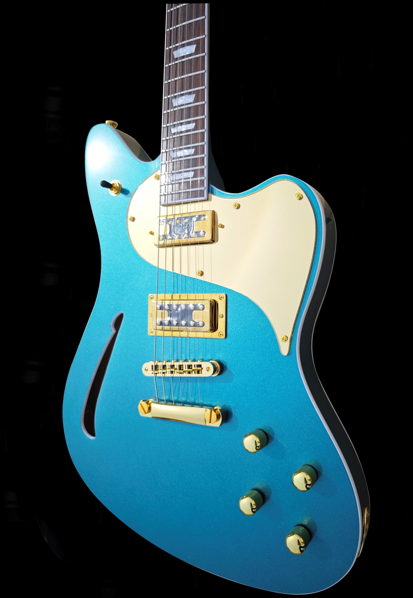 Firefly FFJA Electric Guitar (Metallic Blue Color )