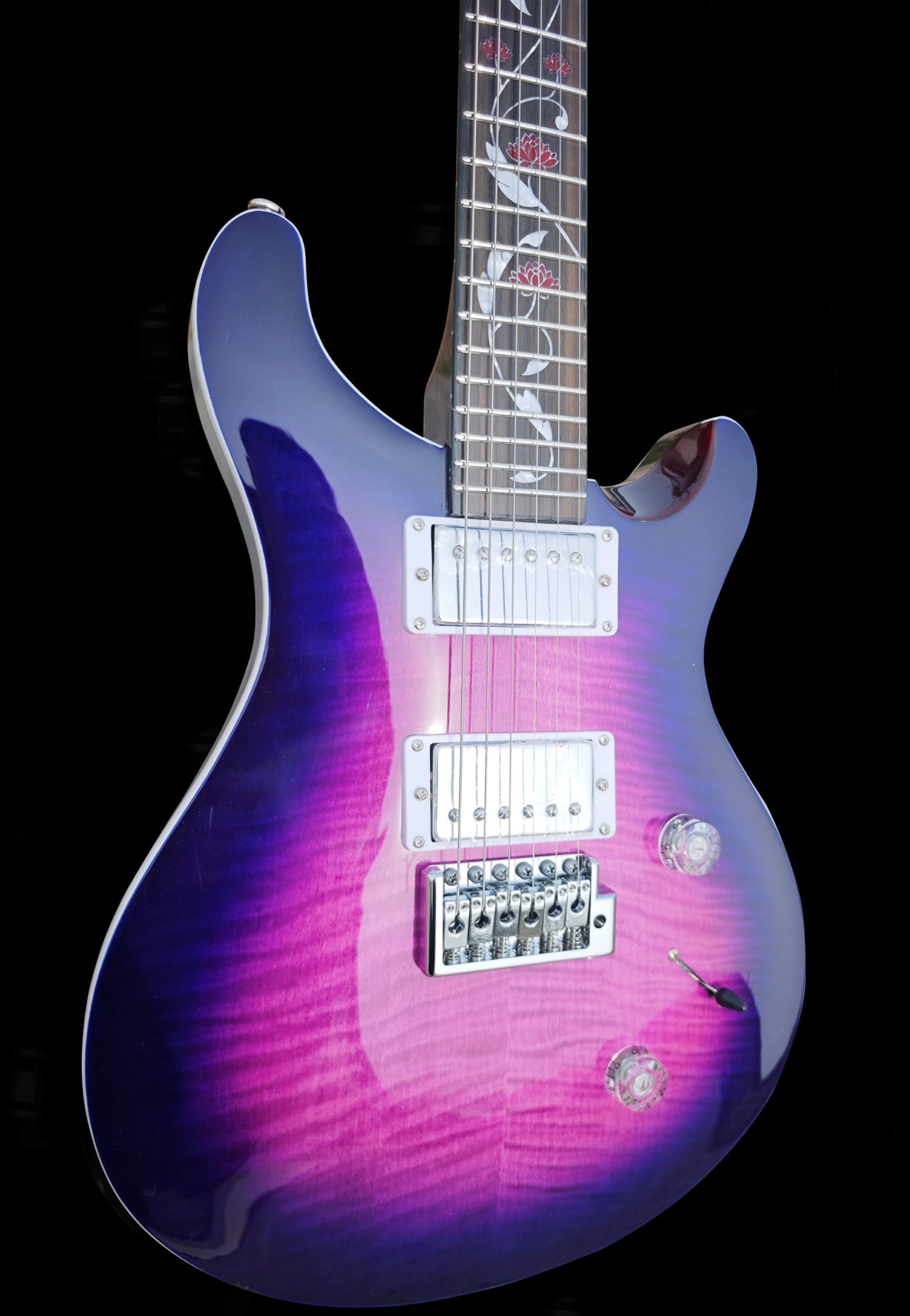 Firefly FFPR Guitar With Lotus Inlay (Purple Color )