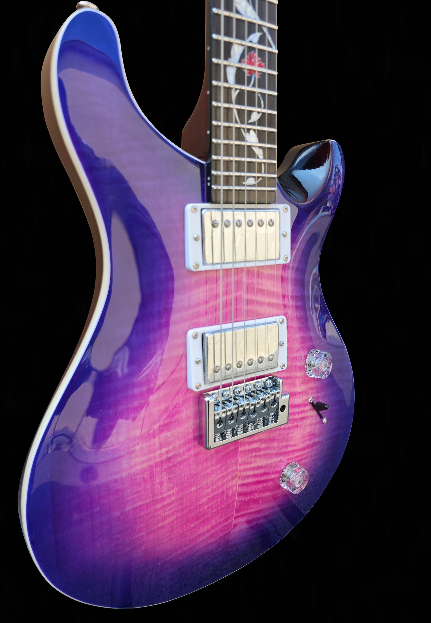 Firefly FFPR Guitar With Lotus Inlay (Purple Color )