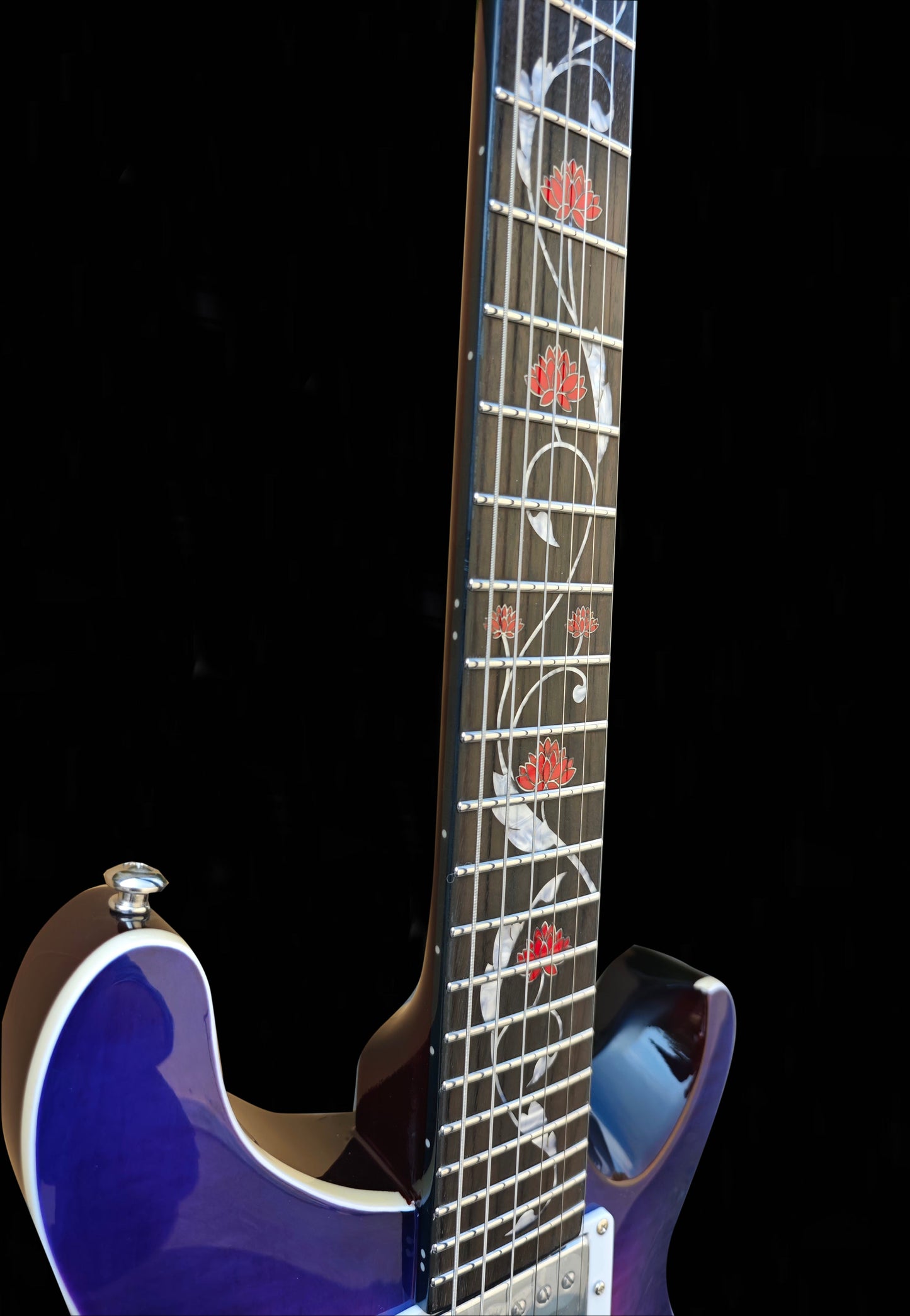Firefly FFPR Guitar With Lotus Inlay (Purple Color )
